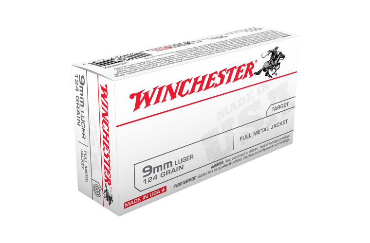 Winchester USA Value Pack 9mm 124gr FMJ