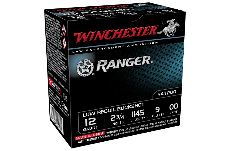 Winchester Ranger 12G OO Buck 2-3 /4" 9 pellet L/V 1145fps